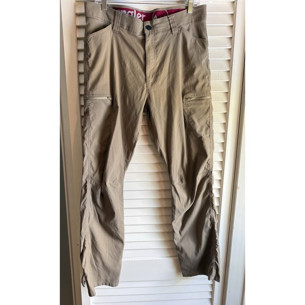Wrangler Men's 34x30 Khaki Flex Waist Cargo Pants 10NW788FR Gorpcore Utility